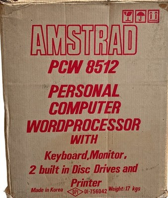 Amstrad PCW8512 Vintage Computer 512K PC  Boxed + Printer & Keyboard — photo 1
