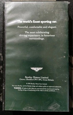 Bentley The New Generation 1995 VHS Promotional Tape Turbo R Continental — photo 2