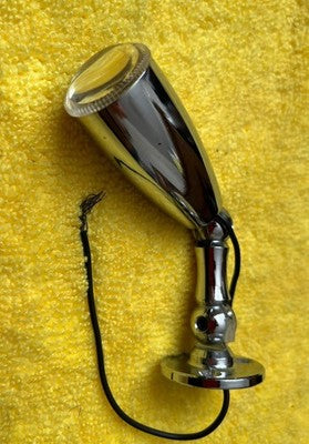 Jaguar Dashboard Map Reading Light - 3-Hole Round Base XK Mk VII, Mk VIII, Mk IX — photo 4