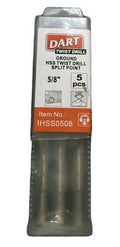 DART IHSS0508 5/8" HSS Twist Drill Bit 5 PACK — photo 1