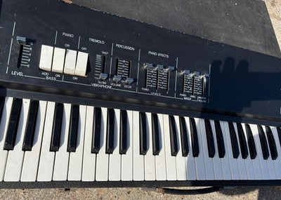 1974 Crumar Jazzman Vintage Analogue Synthesizer Piano Keyboard Synth — photo 3