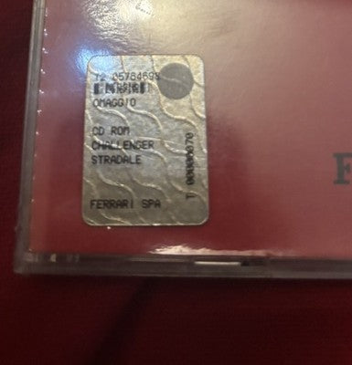 Ferrari 360 Challenge Stradale Carrozzeria Scaglietti Original CD-ROM RARE — photo 2