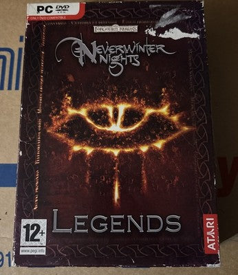 NEVERWINTER NIGHTS LEGENDS & EXPANSION PACK shadows of undrentide PC DVD CD ROM — photo 1
