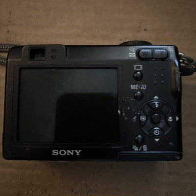 Sony Cybershot DSC-W17 Digital Camera 7.2MP Black Excellent Working Condition — photo 2