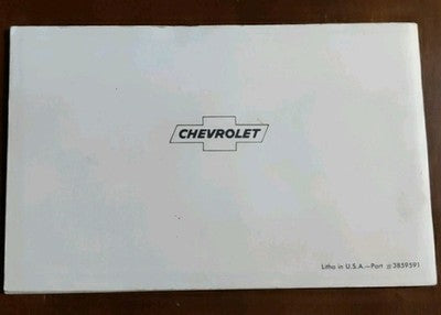 1965 Chevrolet Chevelle Owners Guide Handbook Original — photo 2