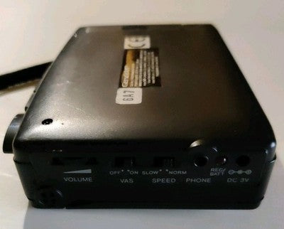 Genexxa SCP-810 Voice Activate Cassette Player/Recorder With Speaker WORKING — photo 3