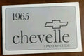1965 Chevrolet Chevelle Owners Guide Handbook Original — photo 1