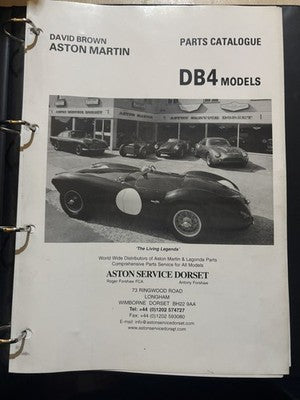 Aston Martin DB4 / DB4GT Spare Parts Catalogue — photo 2