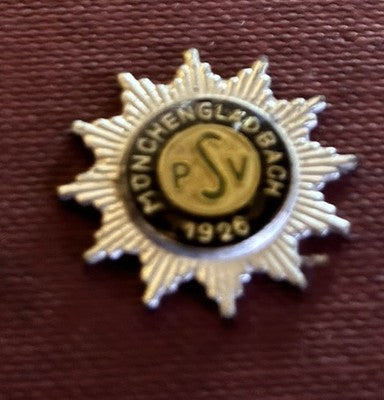 Vintage 1926 PSV Mönchengladbach German Police Sports Club Shooting Star Badge — photo 1