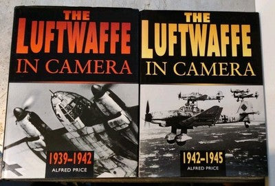 The Luftwaffe in Camera 1939-1942 & 1942-1945 Hardback Alfred Price — photo 1
