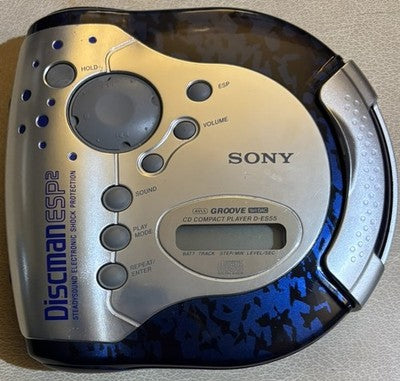 Sony Discman ESP2 D-ES55 Portable Sports CD Player RARE — photo 1