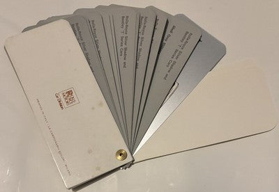 Rolls Royce Silver Shadow Bentley T1 Paint Colour Dealer Sample Swatch Book — photo 5