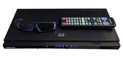 SAMSUNG BD-D5500 Smart 3D Blu-Ray & DVD Player With Remote & Glasses WORKING — photo 1
