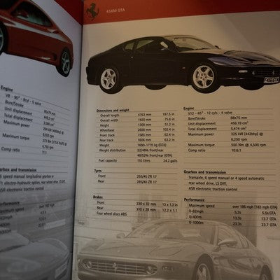 Ferrari "New Models" Brochure 2002 360 Modena Spider 575M 456 — photo 2