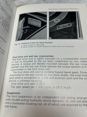 Rolls Royce Bentley Corniche Coupe & Convertible Handbook Owners Manual ORIGINAL — photo 6