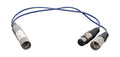 ALTRONICS P0767 XLR In Line Isolation Cable Female to Male + Female 30cm — photo 1