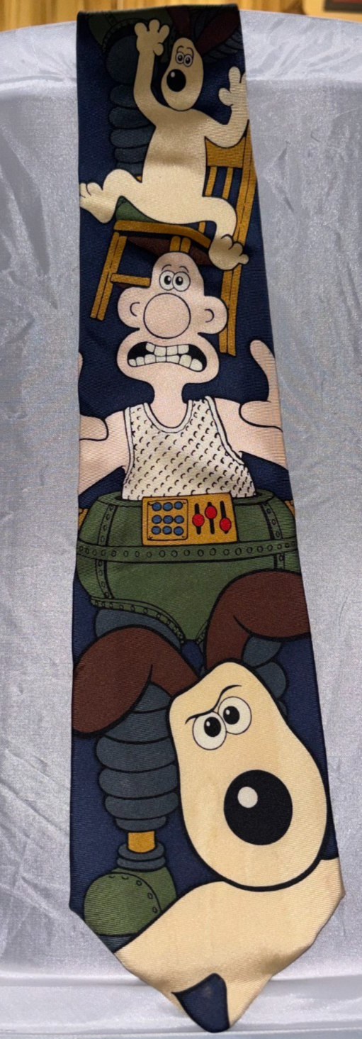 Wallace and Gromit Wrong Trousers Adult Novelty Tie — photo 1