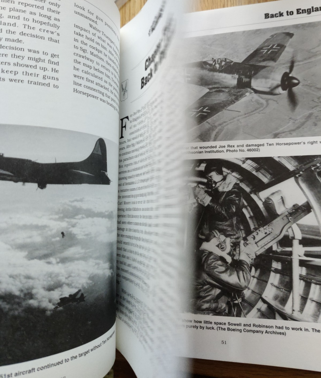 Valor At Polebrook The Last Flight of Ten Horsepower SIGNED WW2 USAAF B17  351st — photo 6