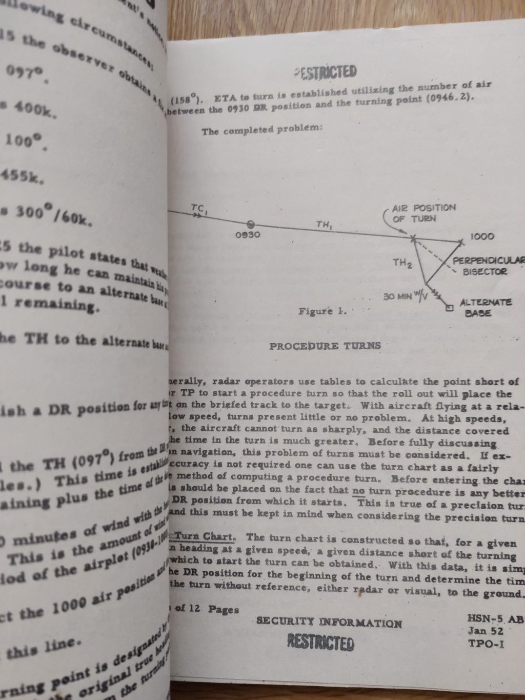 Vintage USAF 1952 Training Study Guides Celestial Navigation, Aircraft Observer — photo 10