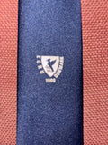 Eastern Counties Rugby Union Denmark 1986 Tour Vintage Neck Tie ECRU — photo 1