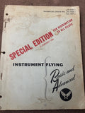 WW2 1944 USAAF Instrument Flying Basic & Advanced Pilot Technical Order Manual — photo 1