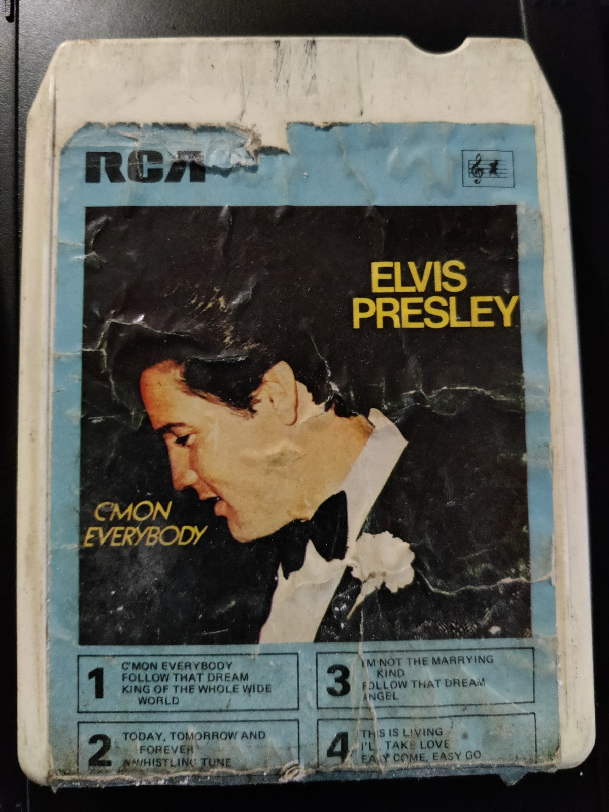 Elvis Presley - C'mon Everybody - 8 Track Tape Cartridge — photo 1