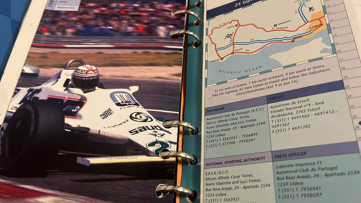 Ford Motorsport Cosworth Formula 1 Event Guide 1995 Press Team Binder — photo 7
