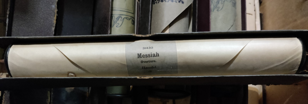 MESSIAH OVERTURE HANDEL .66 31432  - Player Piano / Pianola Roll — photo 2