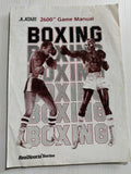 Boxing Atari 2600 Game Manual Instructions — photo 1