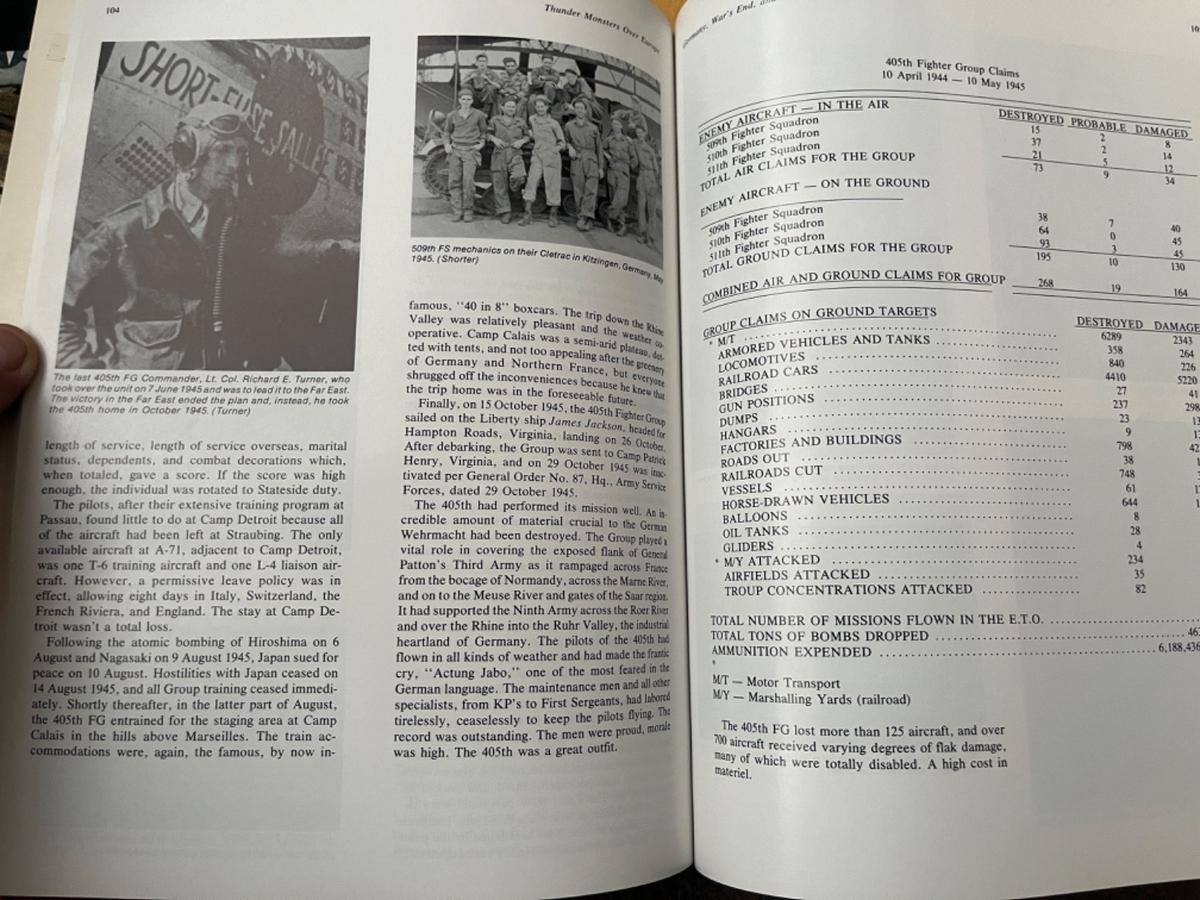 Thunder Monsters Over Europe 405th fighter Group — photo 5