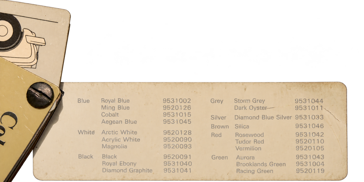 Rolls Royce Bentley Paint Colour Sample Book TSD 5298 Spirit II Continental R — photo 2