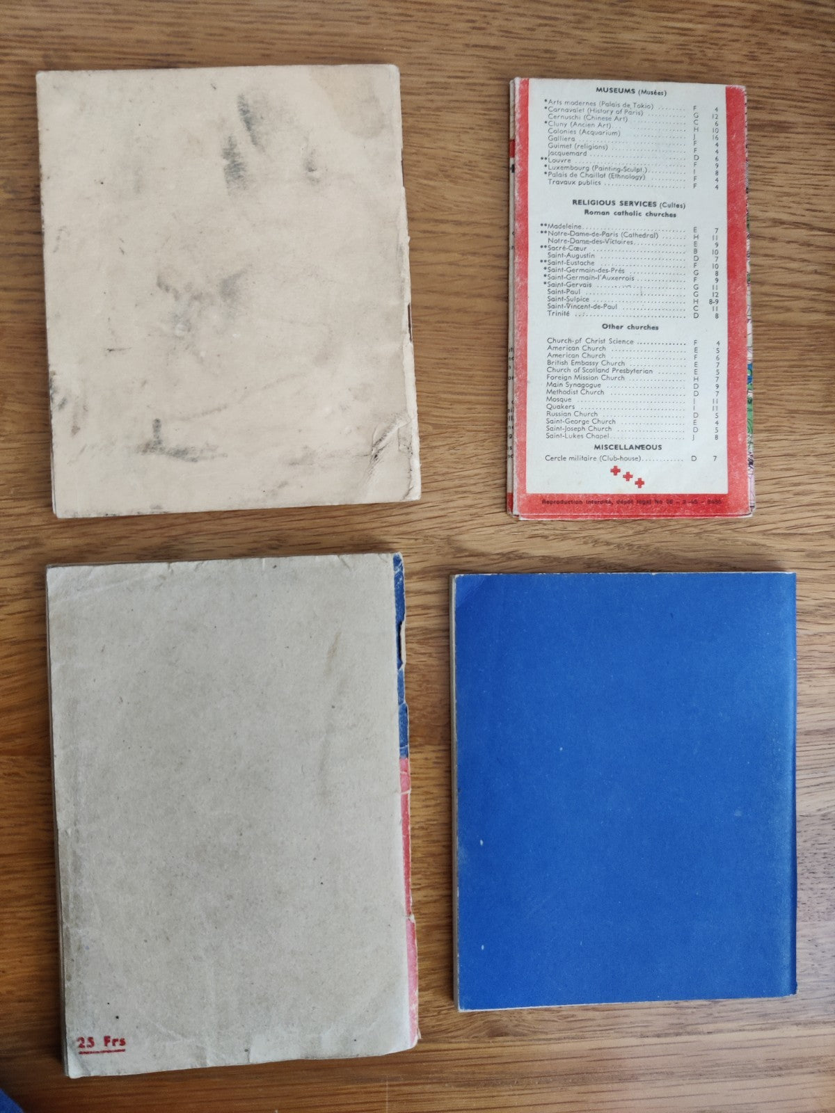 D Day Items WW2 A Short Guide To Great Britain Maps Red Cross Phrase book etc — photo 4