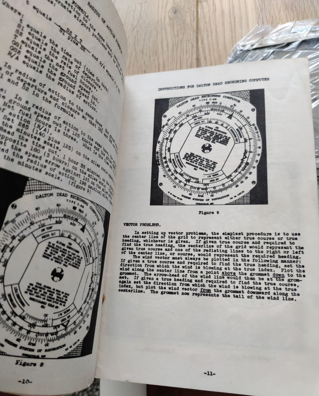 Genuine WW2 Dalton Dead Reckoning Computer Complete with Instructions — photo 3