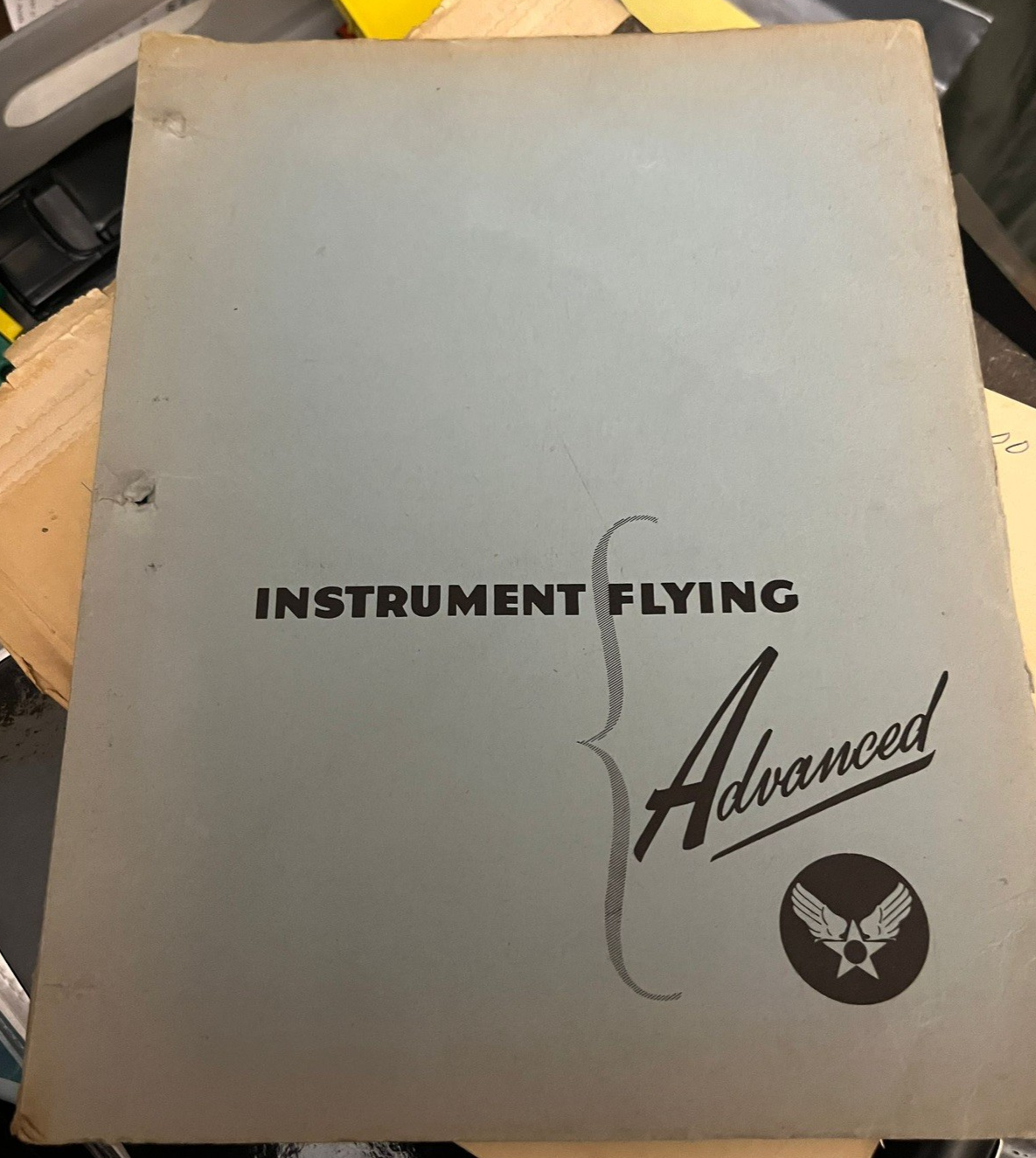 Instrument Flying Advanced Theory and Practice WW2 USAAF 30-100B-1 1943 B17 B24 — photo 1