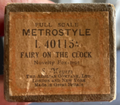 Vintage Pianola Roll - Fairy On The Clock Novelty Fox Trot Metrostyle L40115 — photo 1