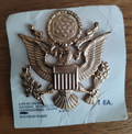 US Army  Airforce Officers Cap Badge crusher United States Military — photo 1