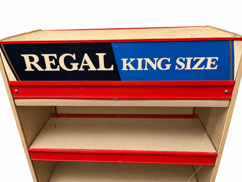 Vintage Embassy No1 Regal King Size Cigarette Shop Counter Display Cabinet — photo 2