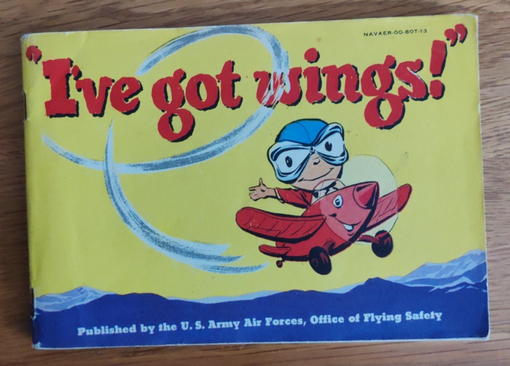 I've Got Wings Instructional Comic Book 1944 WW2 World War 2 USAAF B17 P51 P47 — photo 1