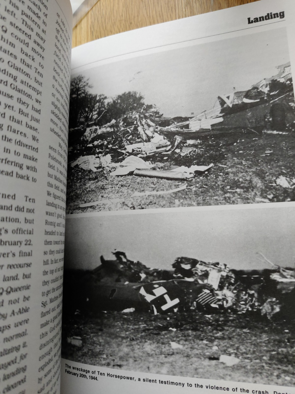 Valor At Polebrook The Last Flight of Ten Horsepower Signed WW2 USAAF B17 351st — photo 4