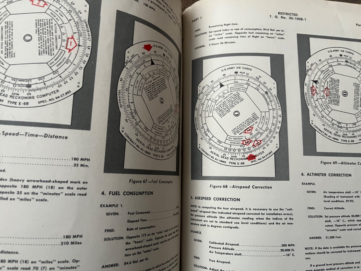WW2 1944 USAAF Instrument Flying Basic & Advanced Pilot Technical Order Manual — photo 2