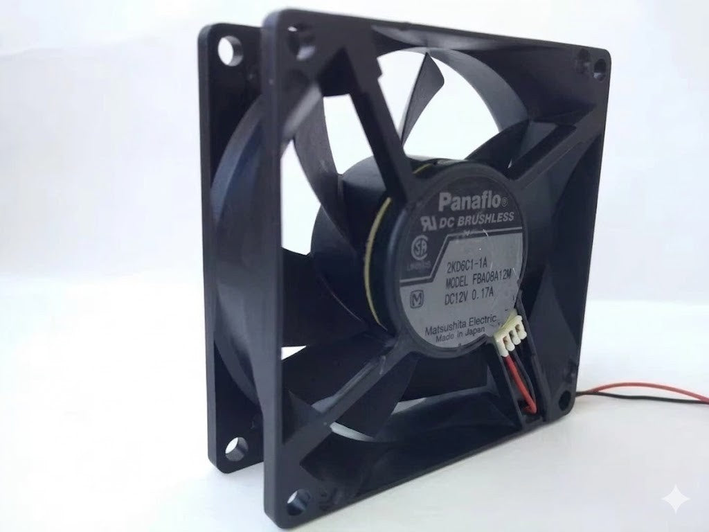 Panaflo 2J08C1 FBA08A12M 80mm DC 12V 0.17A Cooling Fan - BRAND NEW UK — photo 1