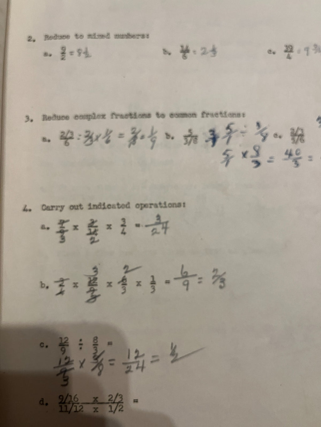 USAAF WW2 Mathematics workbook Kelly Field Texas. Air Corps Training Center — photo 7