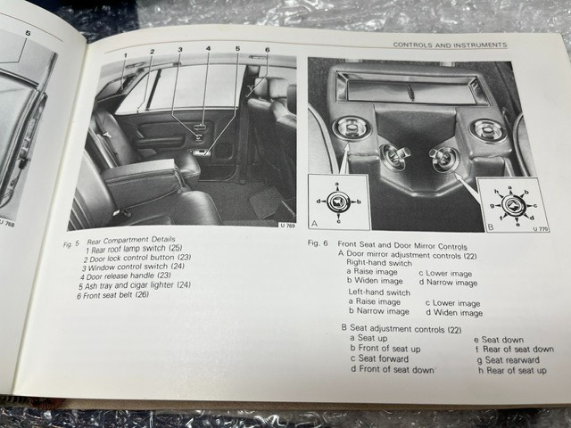 1980 Rolls Royce Silver Spirit / Bentley Mulsanne Owner Handbook Manual UK — photo 6