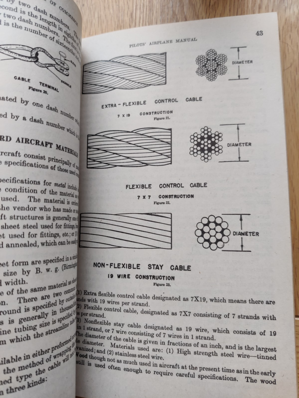 1940 Pilots Airplane Manual US Dept Commerce Civil Aeronautics  WW2 USAAF B17 — photo 3