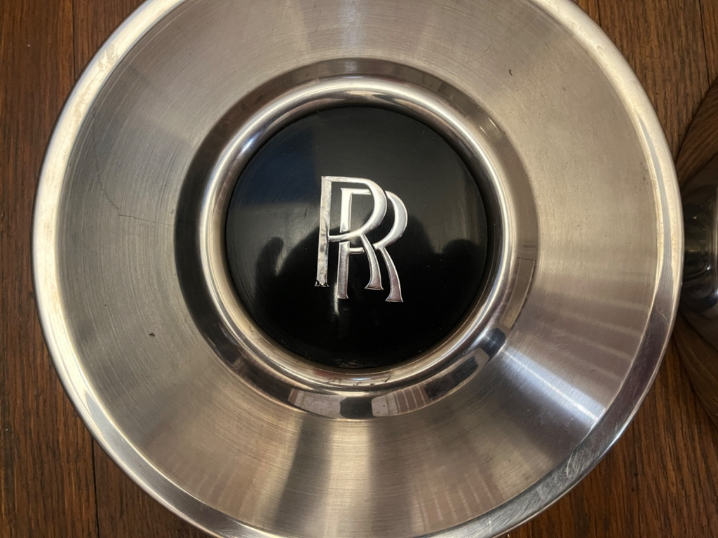 SET OF 4 x Rolls-Royce Corniche Silver Wraith Wheel Hub Cap Trim Covers UG14512 — photo 2