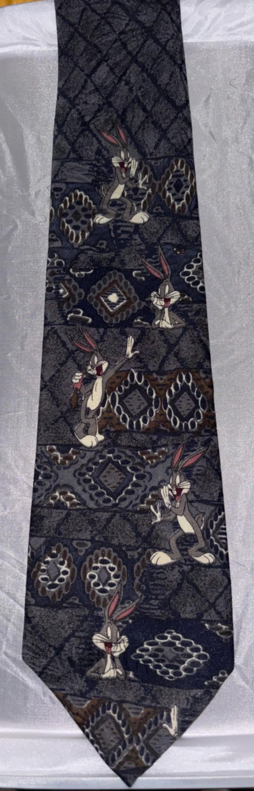 Bugs Bunny Looney Tunes Adult Novelty Tie — photo 1
