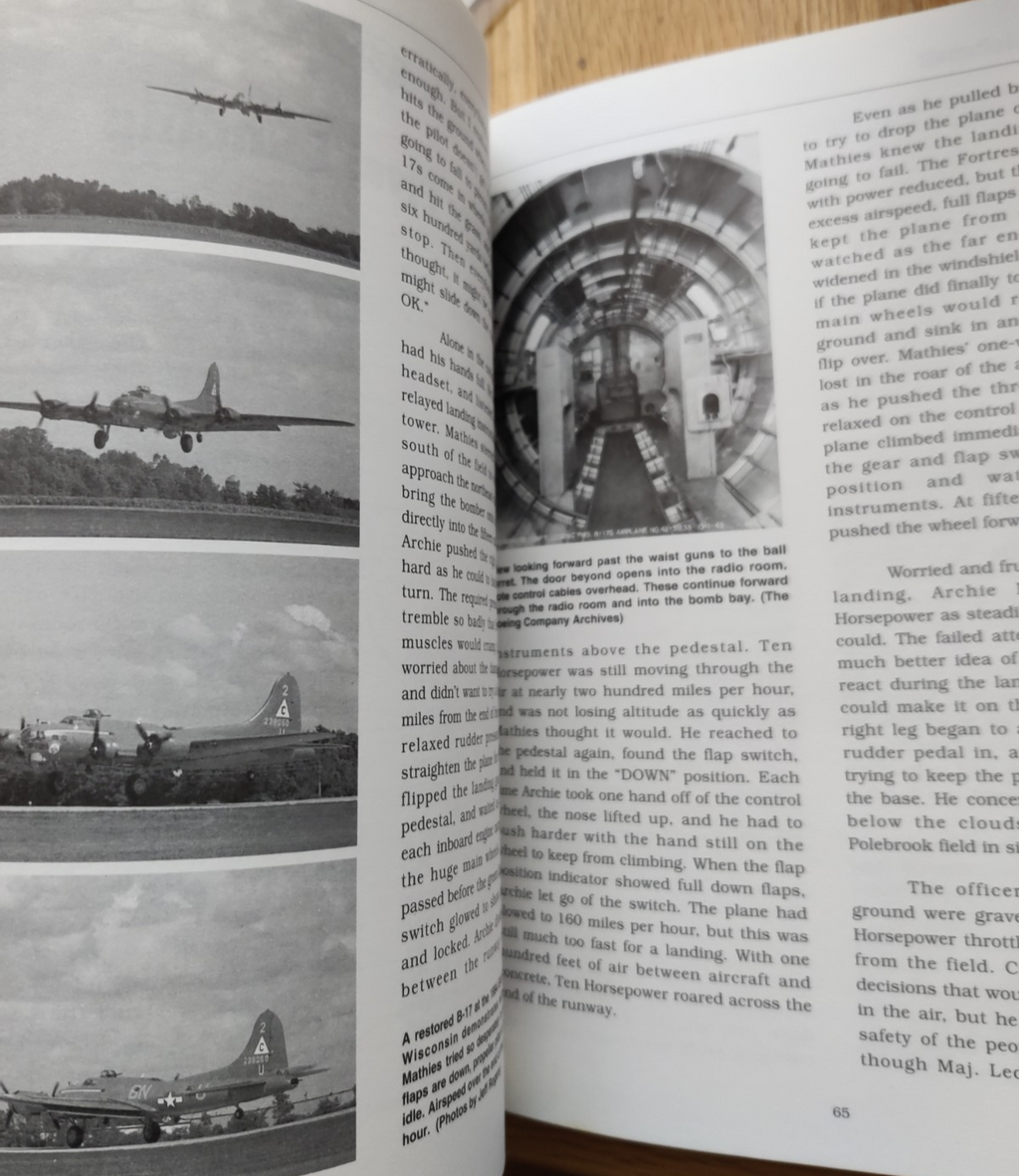 Valor At Polebrook The Last Flight of Ten Horsepower SIGNED WW2 USAAF B17  351st — photo 3