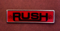 Vintage RUSH 1970s/1980s Metal Pin Badge Classic Rock Metal — photo 1
