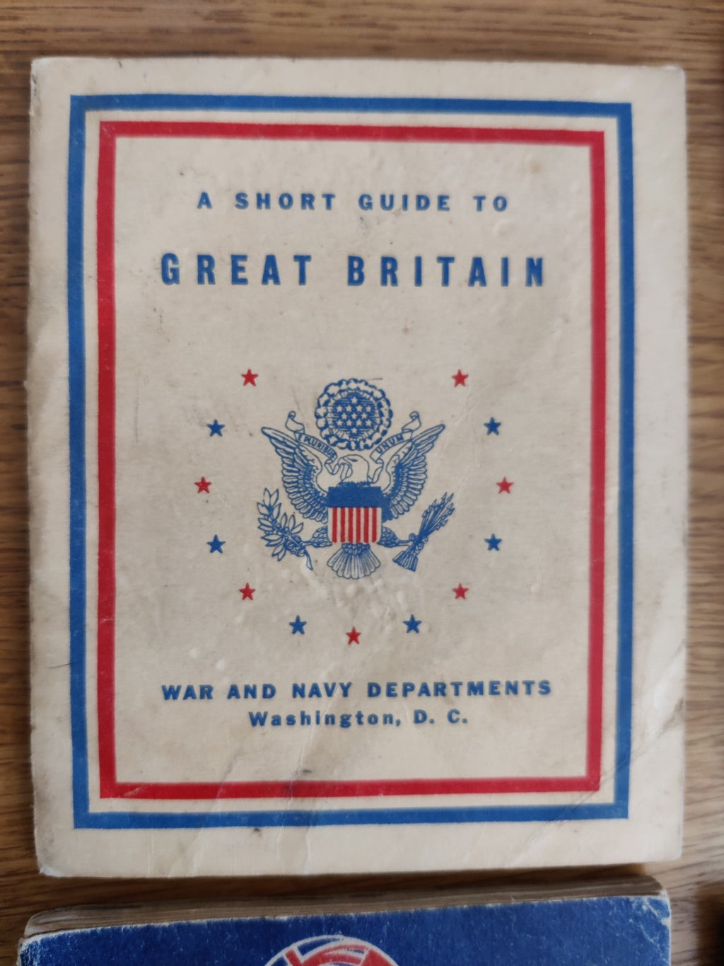 D Day Items WW2 A Short Guide To Great Britain Maps Red Cross Phrase book etc — photo 8
