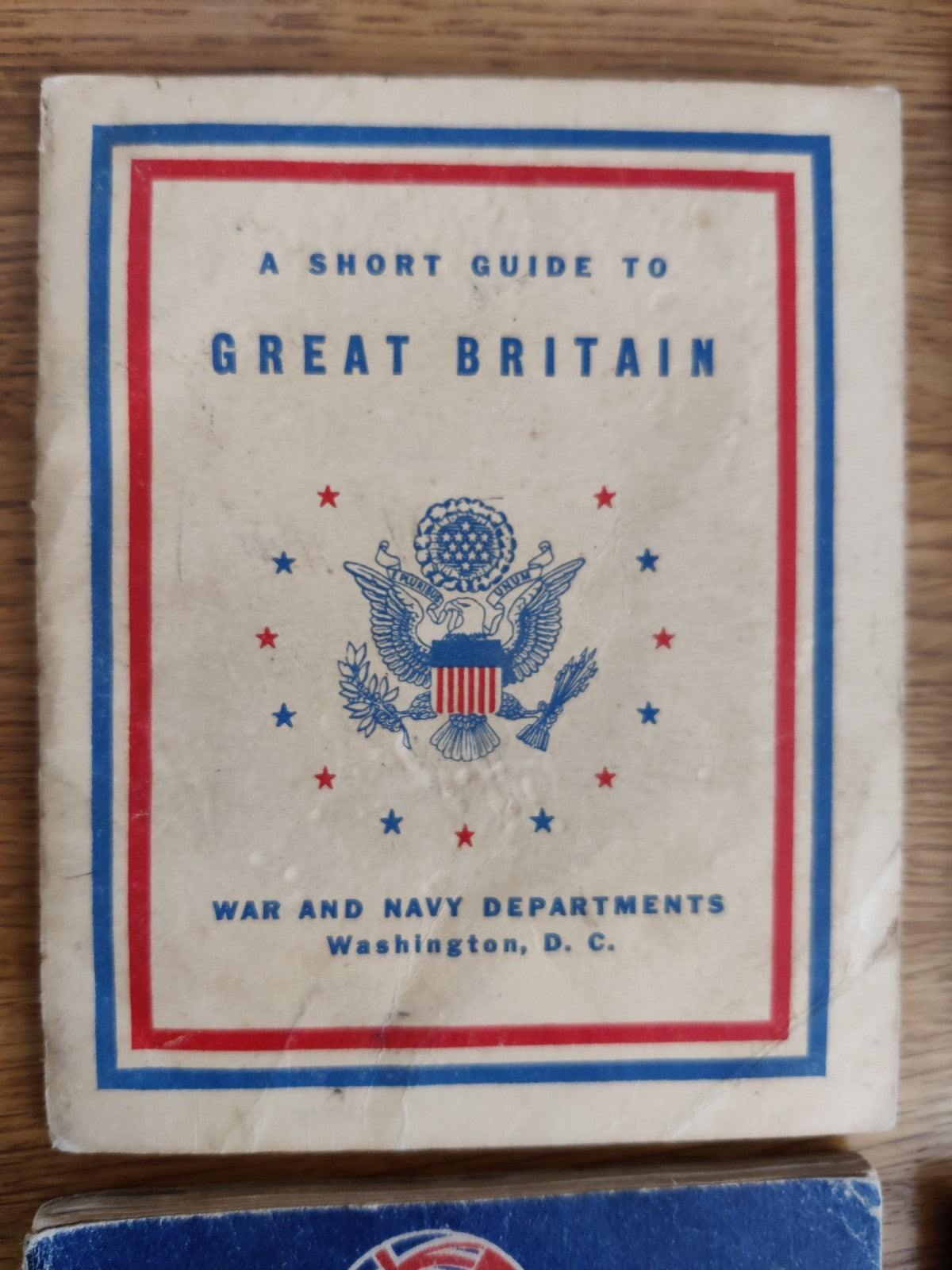 D Day Items WW2 A Short Guide To Great Britain Maps Red Cross Phrase book etc — photo 8